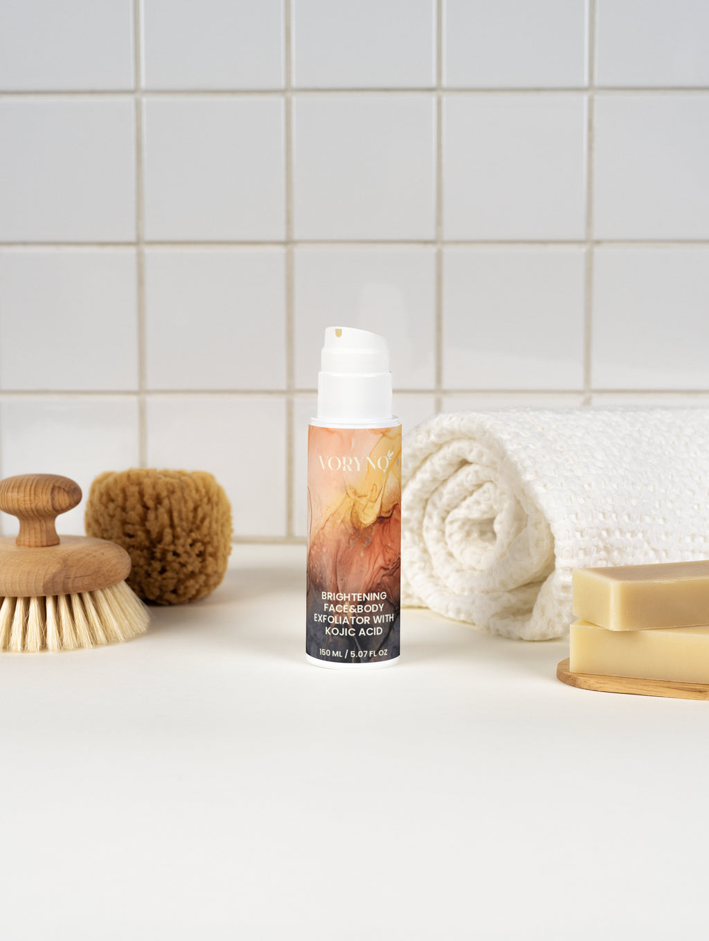 Brightening Face&Body Exfoliator with Kojic Acid