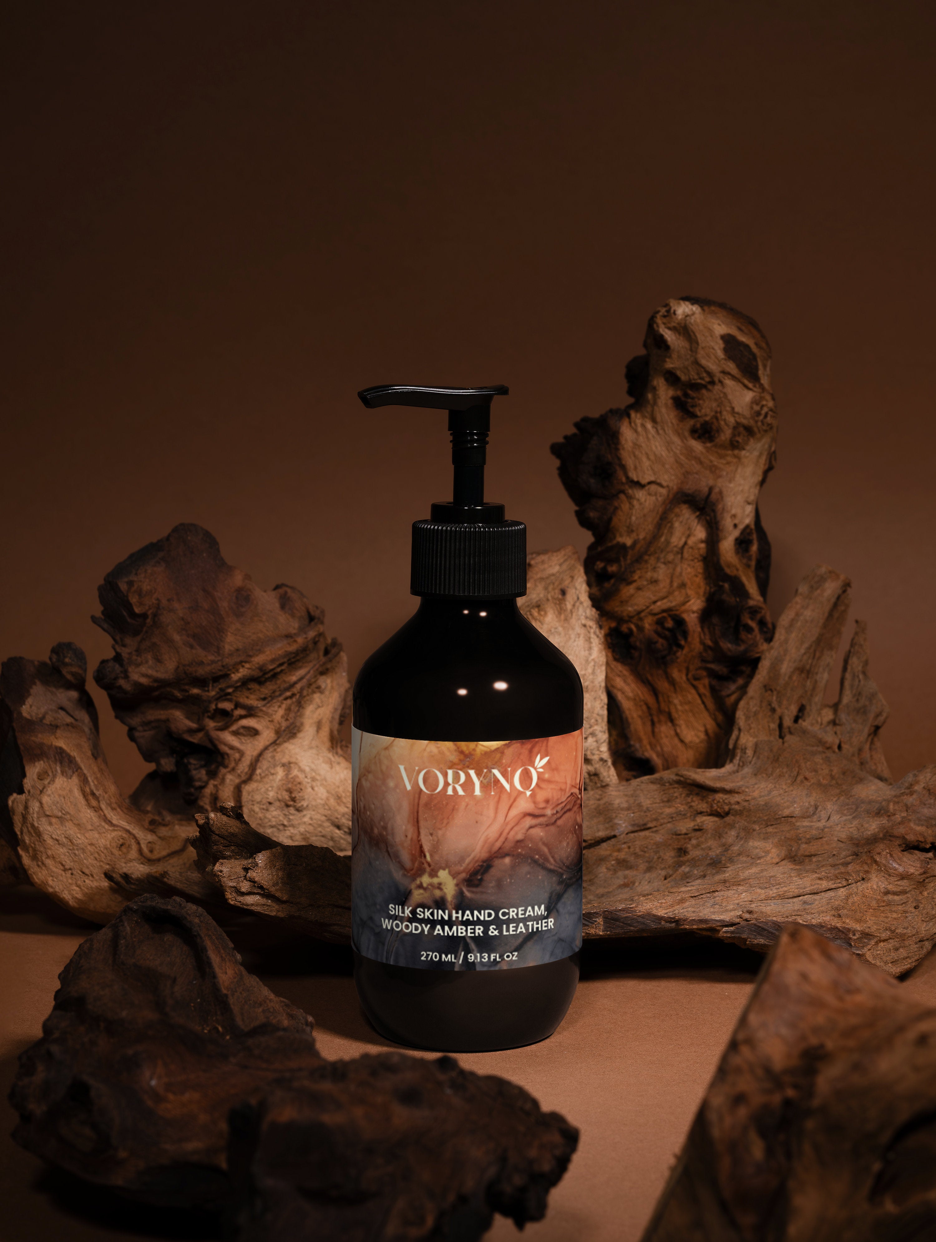 Silk Skin Hand Cream, Woody Amber & Leather