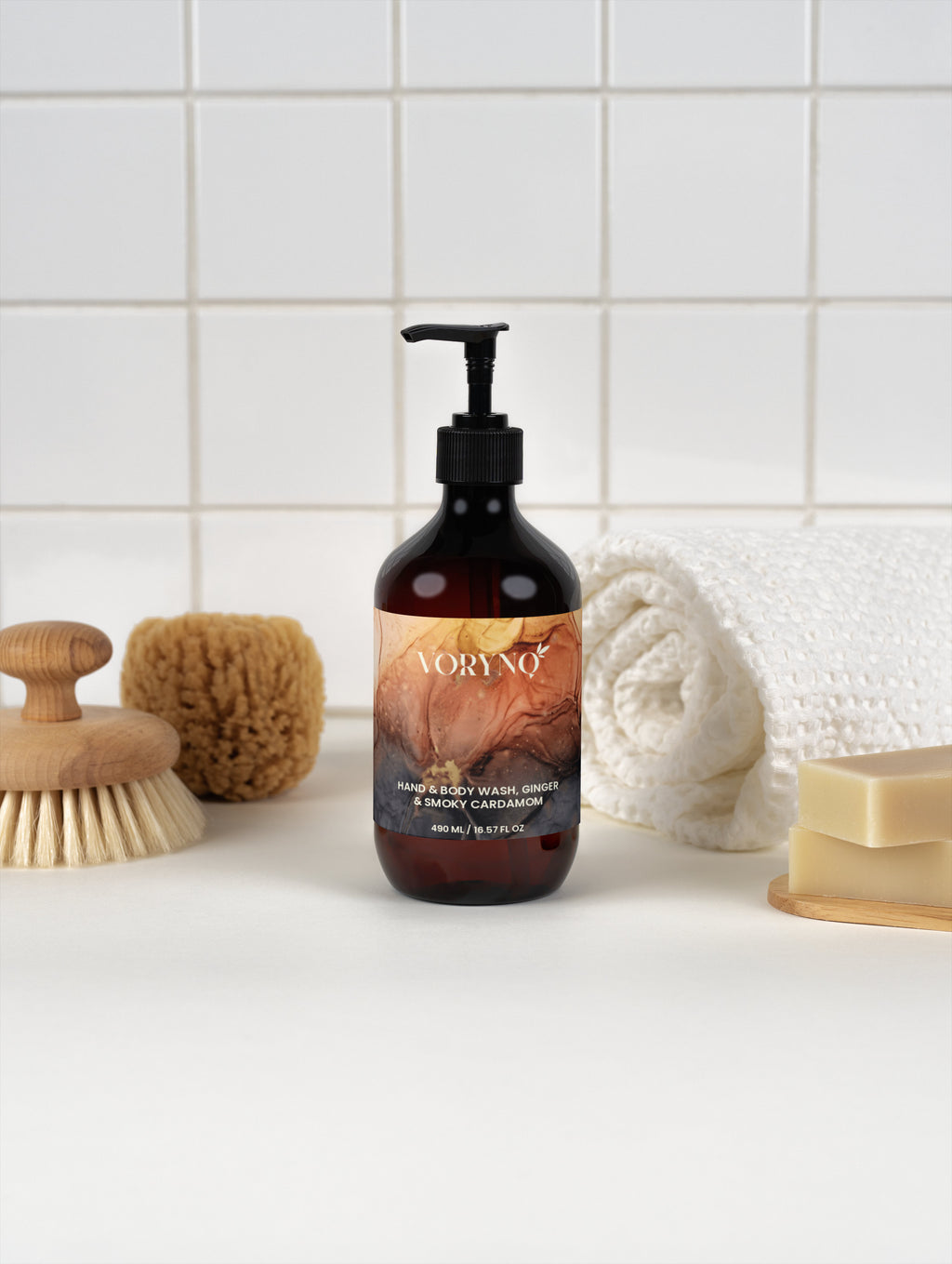 Hand & Body Wash, Ginger & Smoky Cardamom