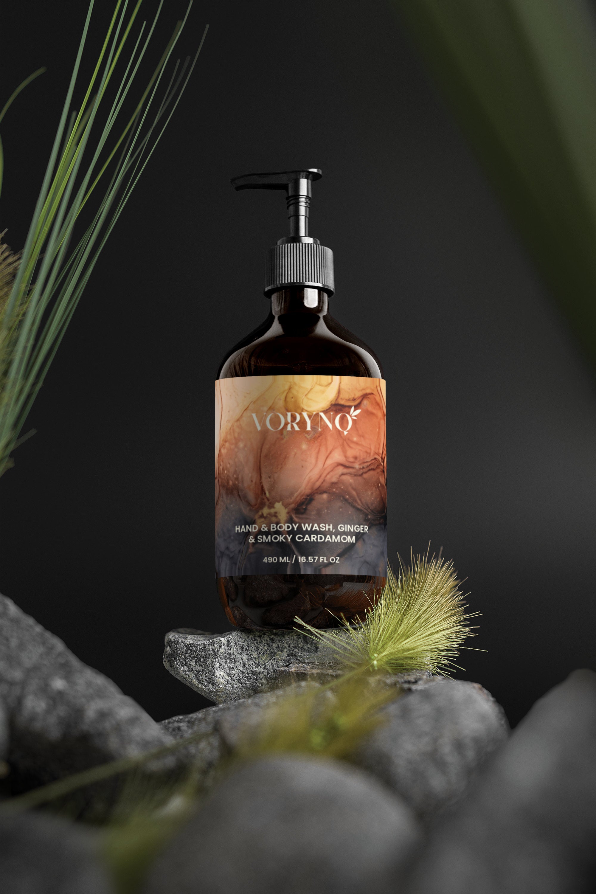 Hand & Body Wash, Ginger & Smoky Cardamom