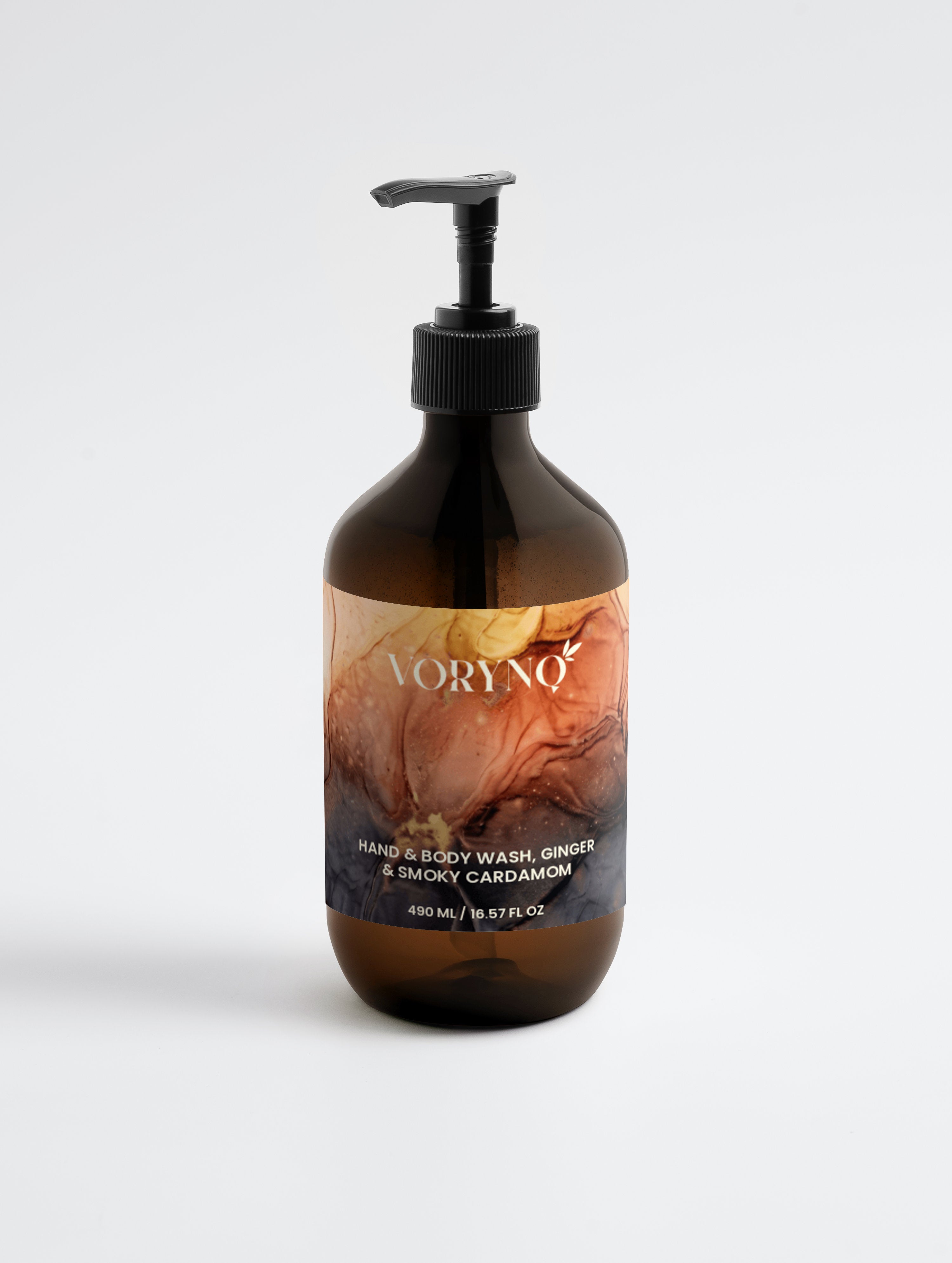 Hand & Body Wash, Ginger & Smoky Cardamom
